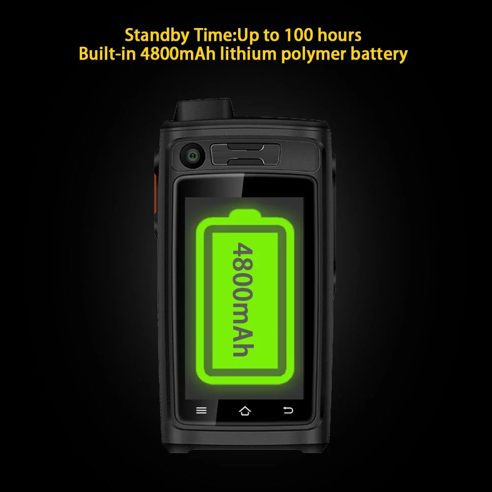 UNIWA A19S Shockproof Smartphone IP68 Waterproof  4G LTE Quad Core Phone Walkie Talkie POC Zello Android 6 Mobile Phone 4800mAh