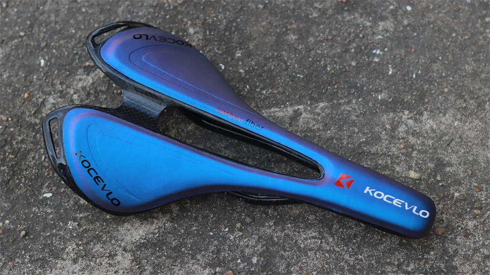 Kocevlo carbon sattel t800 carbon faser + leder faser ultraleicht fahrrad mtb bike sattel sitz – Detail 15