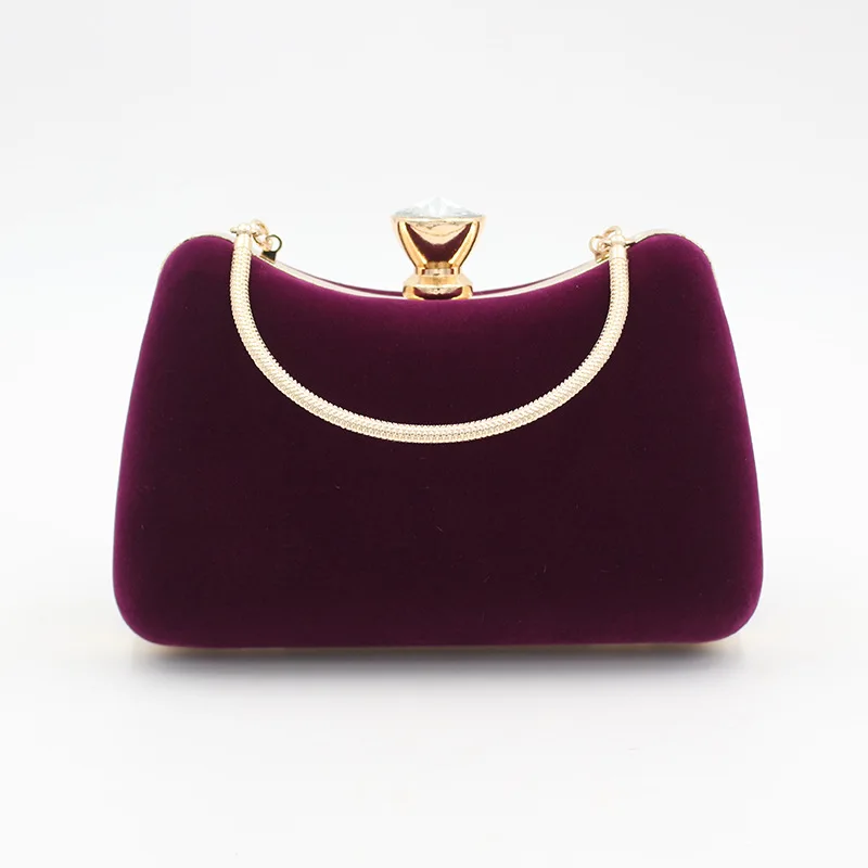 

Burgundy Clutch Bags For Women 2023 Top Handle Vintage Handbag Female Shoulder Bag Box Evening Party Clutches Moon Luxury Purse