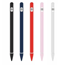 Adaptateur Skin Touch 4 en 1, étui en Silicone Anti perte pour crayon Apple, 1 étui Portable pour stylet 