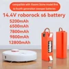 Original 14.4V 6500mAh Replacement Battery For Roborock S6 S7 MaxV Q5 Q7 MAX Robot Vacuum Cleaner Accessories Parts 1
