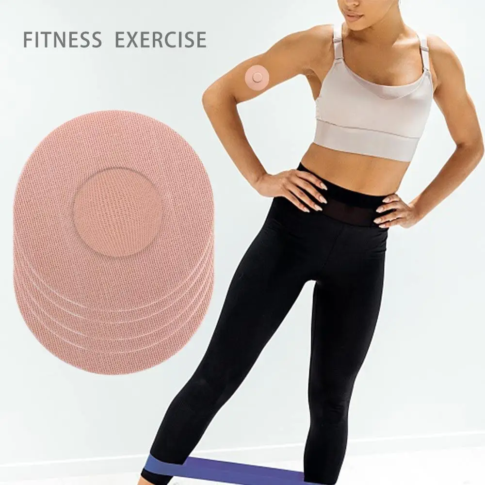 Toppe Fisse In Tessuto Elastico Freestyle Libre Senza Lattice Sportivo Toppe Con Sensore Di Carta Pretagliate Toppe Adesive