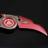 15CM Apex Raptor Karambit Knife Metal Model Game Peripherals Training Outdoor Knives Toy Safety Ornaments New Year Gifts Boy 4