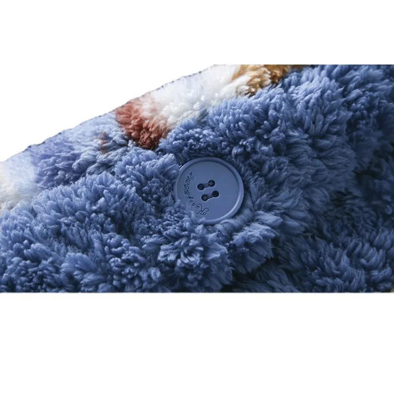 2024 New Couple Pajamas Autumn Winter Coral Fleece Homewear Men's Women's Loungewear Flannel Long-sleeved Luxury Sleepwear Set