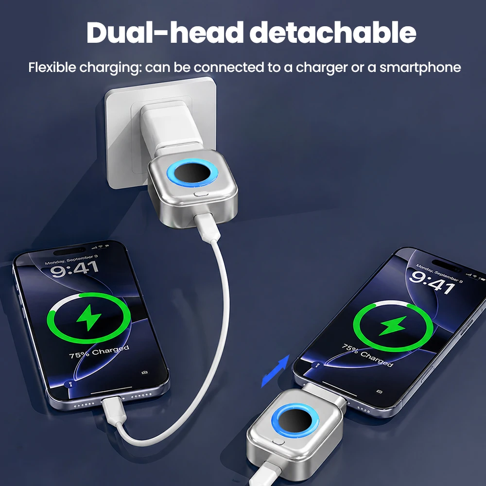Caricabatterie per Telefono Type-C da 140W, Adattatore di Ricarica Rapida con Spegnimento Automatico, Separatore di Carica Completa per Auricolari e Telefoni Cellulari - Image 4