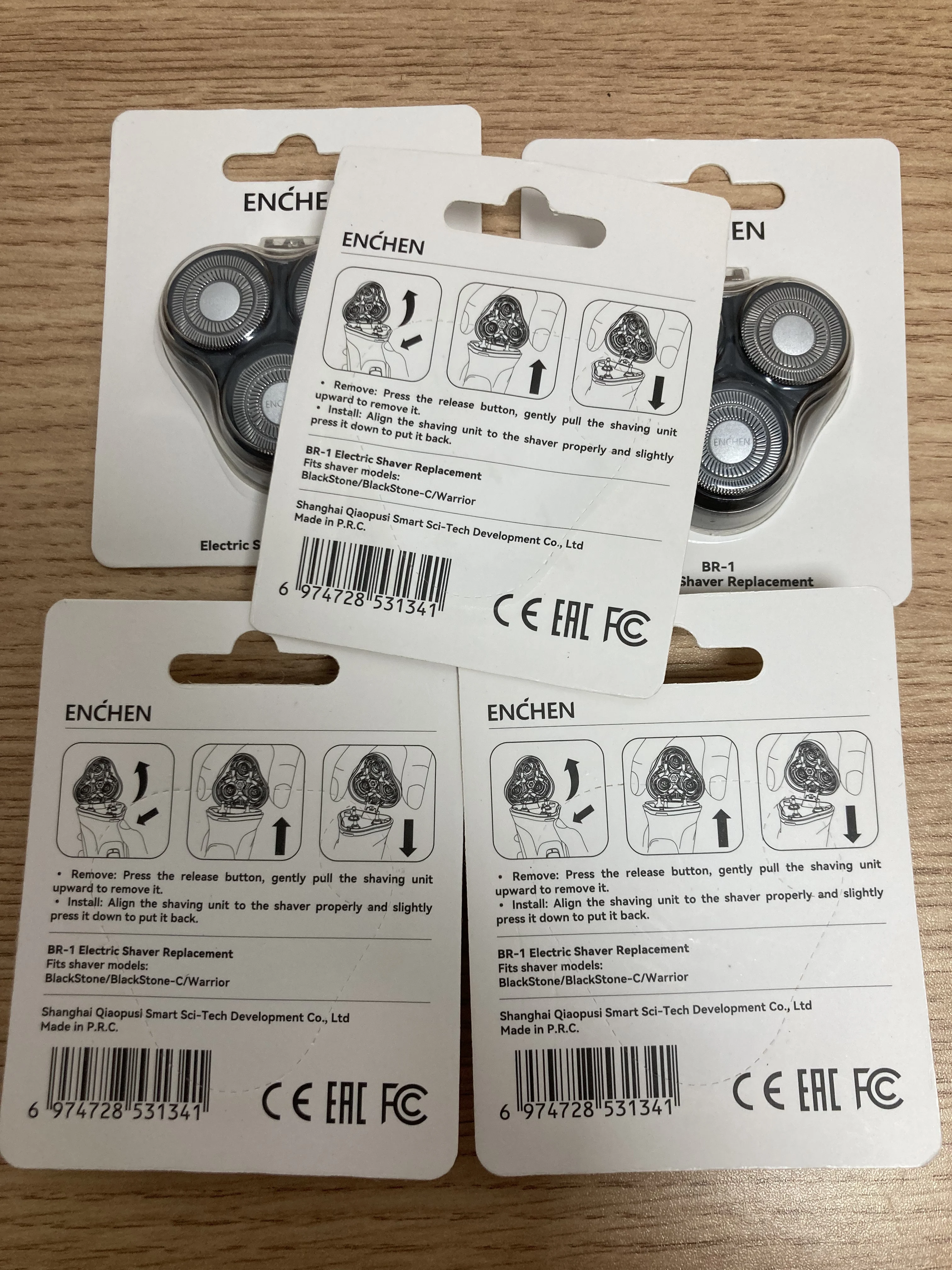 Original Youpin Enchen Shaver 3 Cutter Head 3D Float Blade 3S 5S Steel 3S Warrior Razor Blade