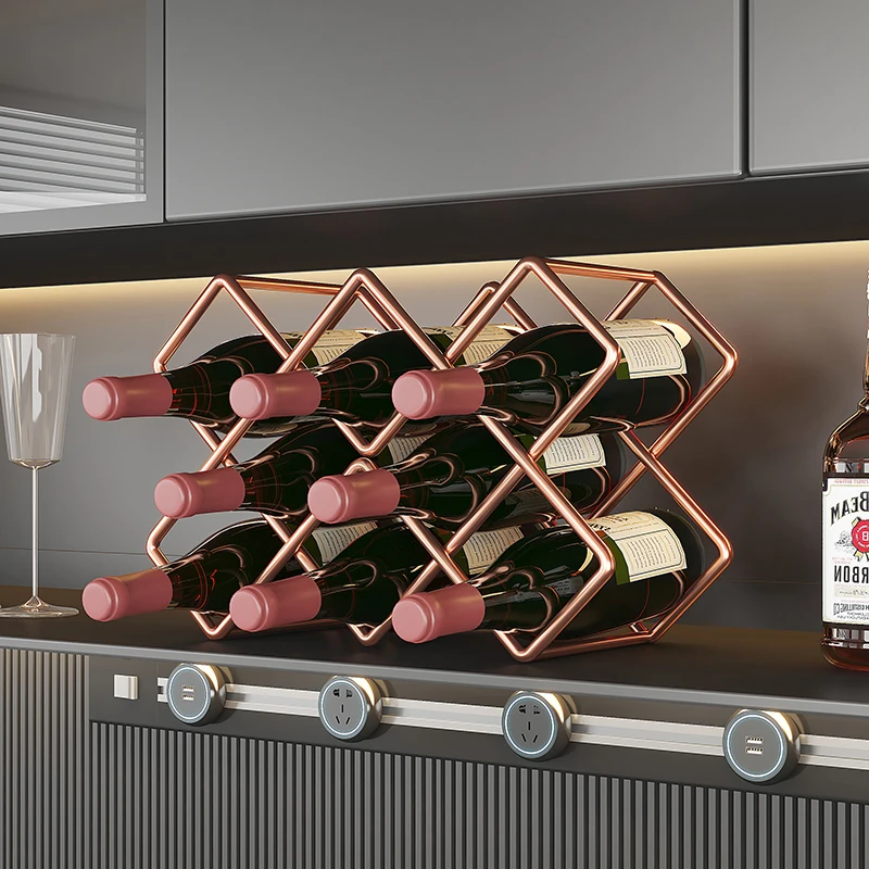 Outdoor Whiskey Bar Cabinet Nordic Open Cabinets Display Wall Room Liquor Metal Storage Antique Portable Full Kitchen Furniture