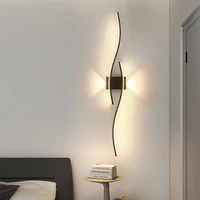 Applique Murale LED au Design Moderne et Simple, Luminaire Décoratif d'Nik, Idéal pour un Salon, une Cuisine, une Chambre à Coucher ou une TV 2