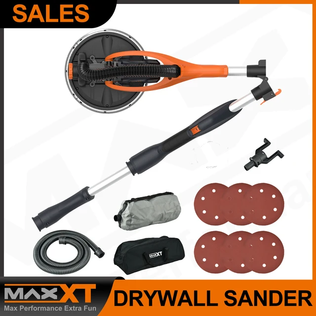 MAXXT 820W Electric Drywall Sander: A Versatile and Efficient Companion for Renovation Teams