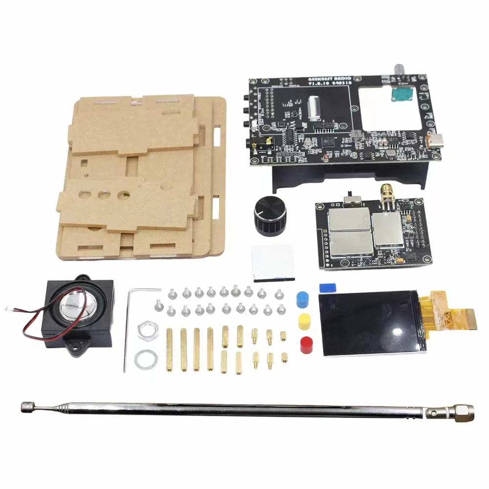 

1set Digital Analog Output DIY All-Band Radio V5A Kit Support FM AM MW SW SSB LSB USB Measurement Analysis Instruments