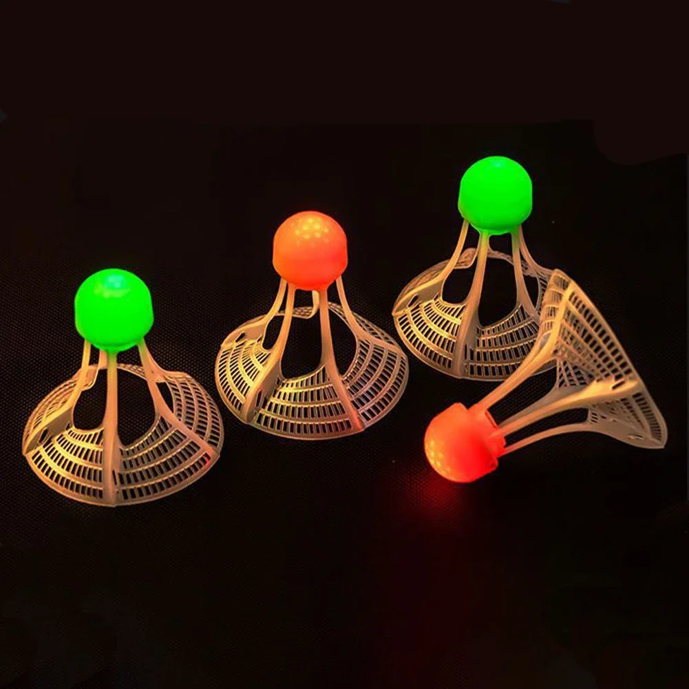 Description Picture 4 of itemLuminous Windproof Badminton Lighting Balls Foam Head Luminous Shuttlecock Glowing Colorful Lighting Badminton Outdoor Game