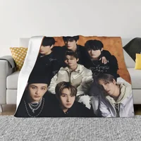 NCT DREAM Blankets Sofa Cover Flannel Textile Decor Kpop Singer Multifunction Warm Throw Blanket for Bed Outdoor Bedspread 1