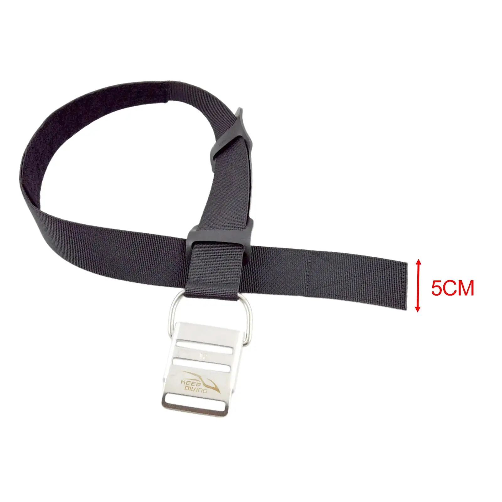 Scuba Diving Tank Strap Easy to Use with Non Slip Pad Dive Tank Strap for Underwater Sports Freediving Snorkeling Swimming