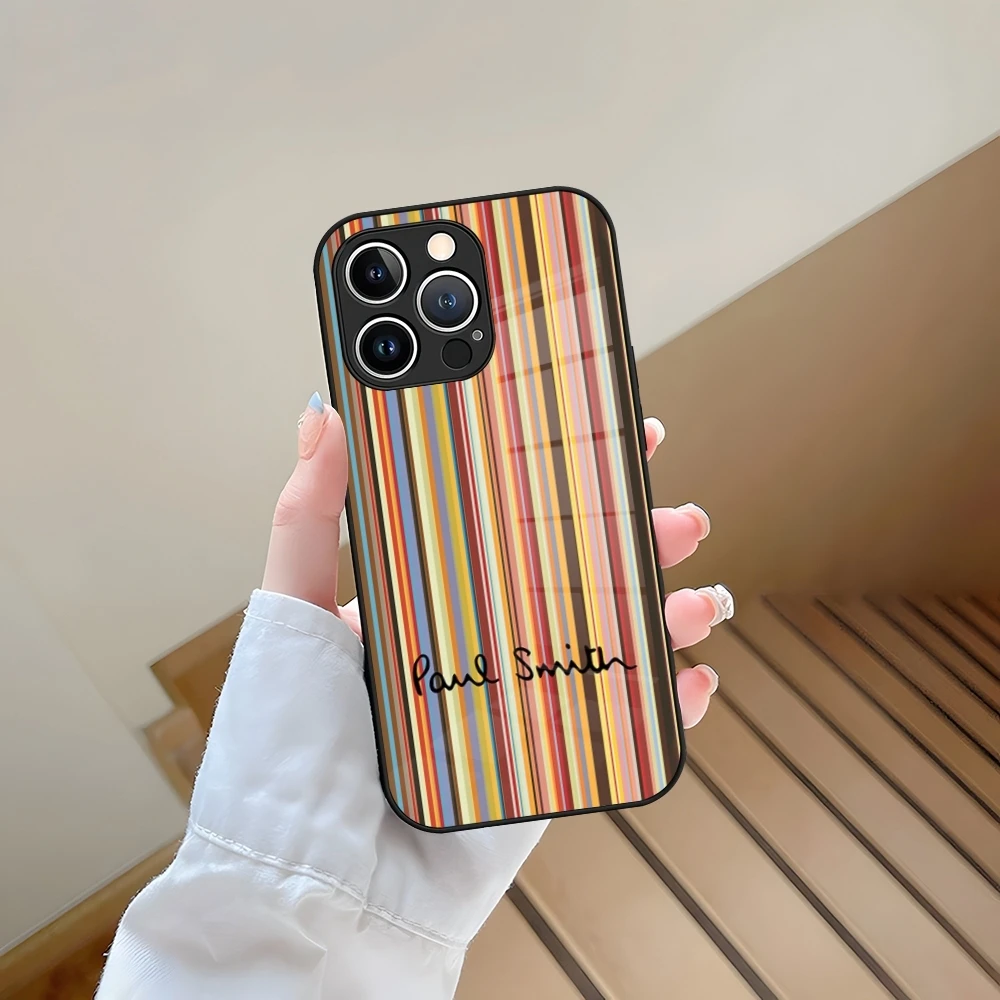 Handyhülle aus Gehärtetem Glas für iPhone 13 17 15 16 14 12 11 Pro Max Plus Mini XR XS SE2020 Coque SmithES Fashion Paul – Detail 13