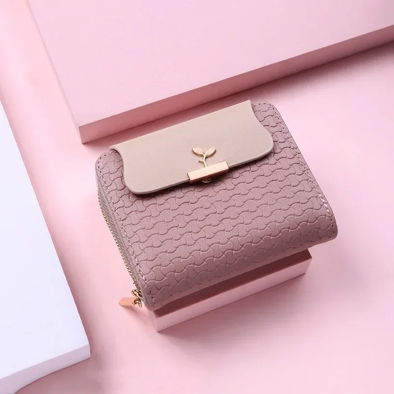 

Women Wallet Student Leather Mini Coin Purse Female Card Holder Money Bag Ladies Wallets Porte Monnaie Femme