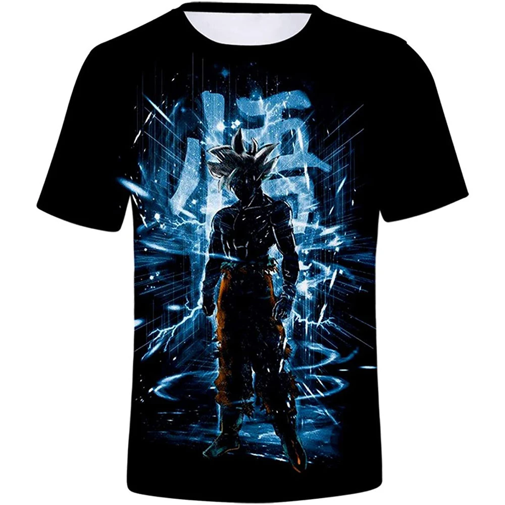 Camiseta de anime 3DT de goku para hombre y mujer, tops novedosos de  verano, camisetas bonitas de goku harajuku, diseño de anime informales,  2021| | - AliExpress