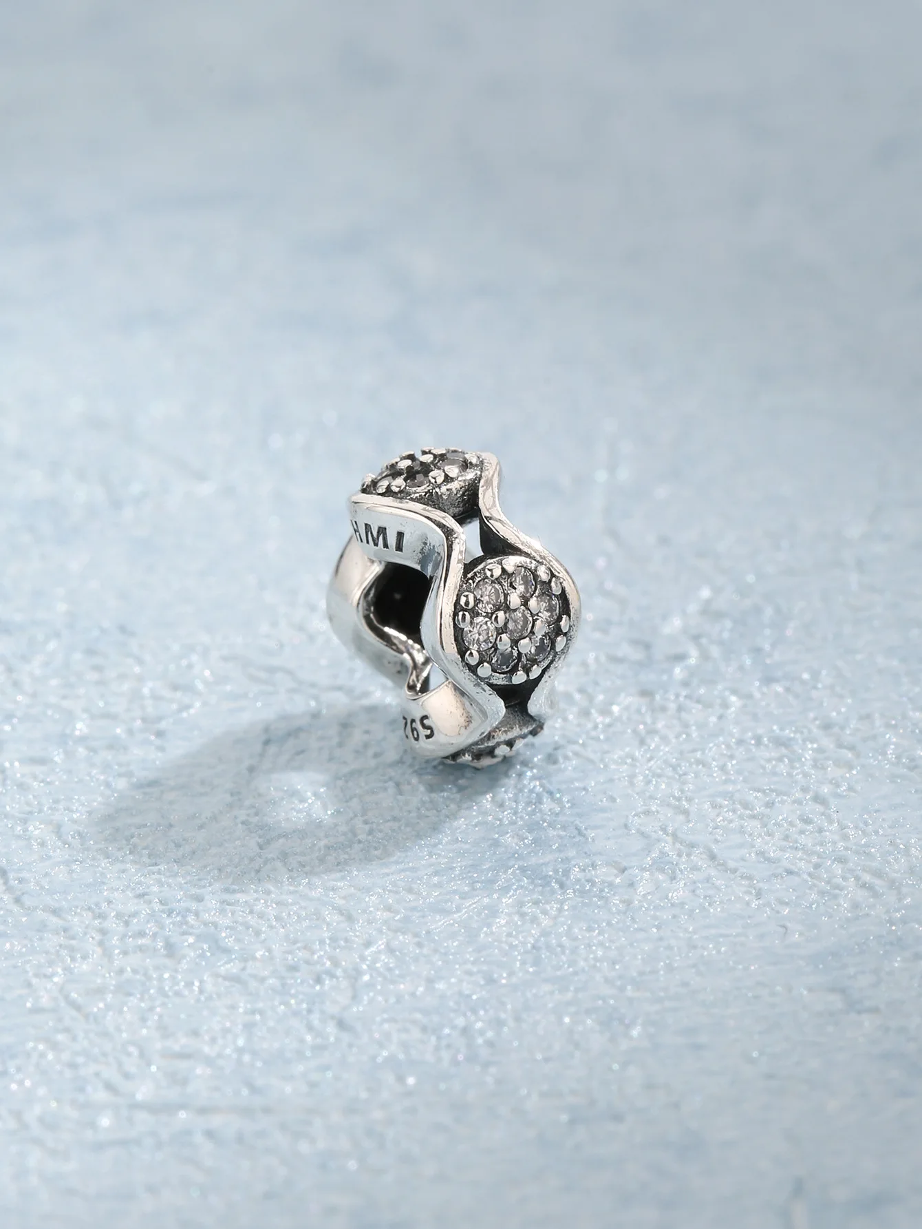 

Браслет ручной работы из серебра 100% пробы, аксессуары, бусины неправильной формы