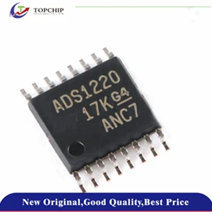 

1Pcs New and original ADS1220 ADS1220IPWR ADC 24BIT SIGMA-DELTA 16TSSOP