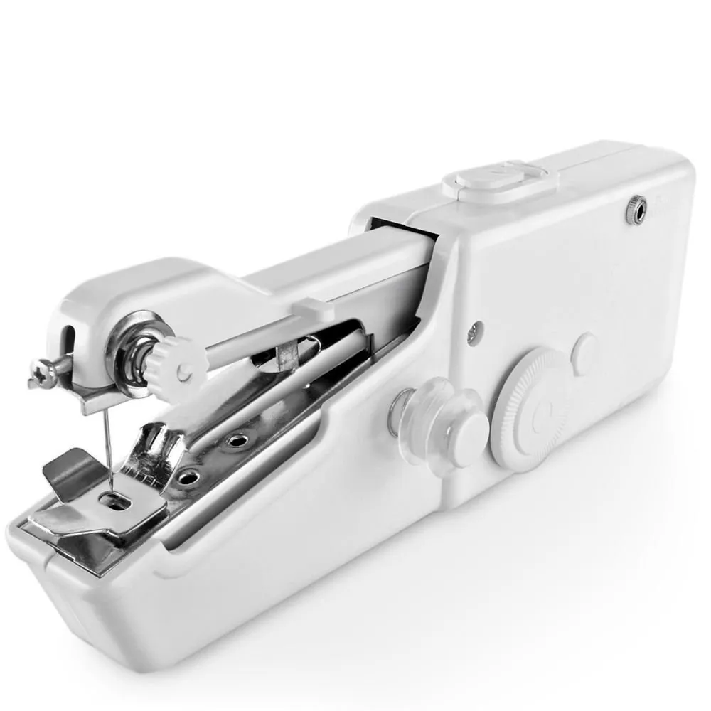Machine à Coudre électrique Portable Mini - 2 Vitesses - Alimentation Piles Ou USB - Kit Complet - Idéale Débutants Et Réparations Rapides