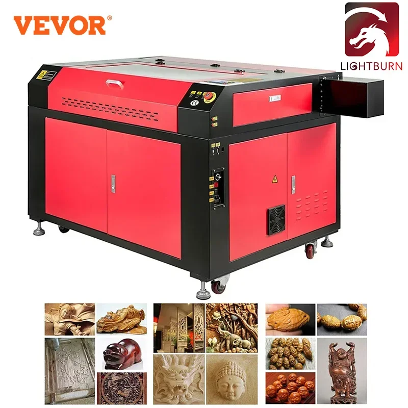 Vevor Cnc 100W Laser Cutter And Engraver Co2 900*60M Mm Macchina Per Incisione Laser Compatibile Con Lightburn Strumento Fai Da Te Per La Lavorazione 