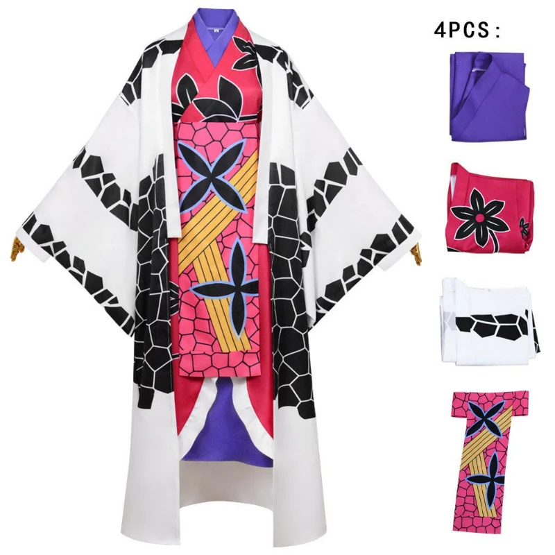 Demon Slayer Daki Upper Moon Six cosplay costume kimono dress