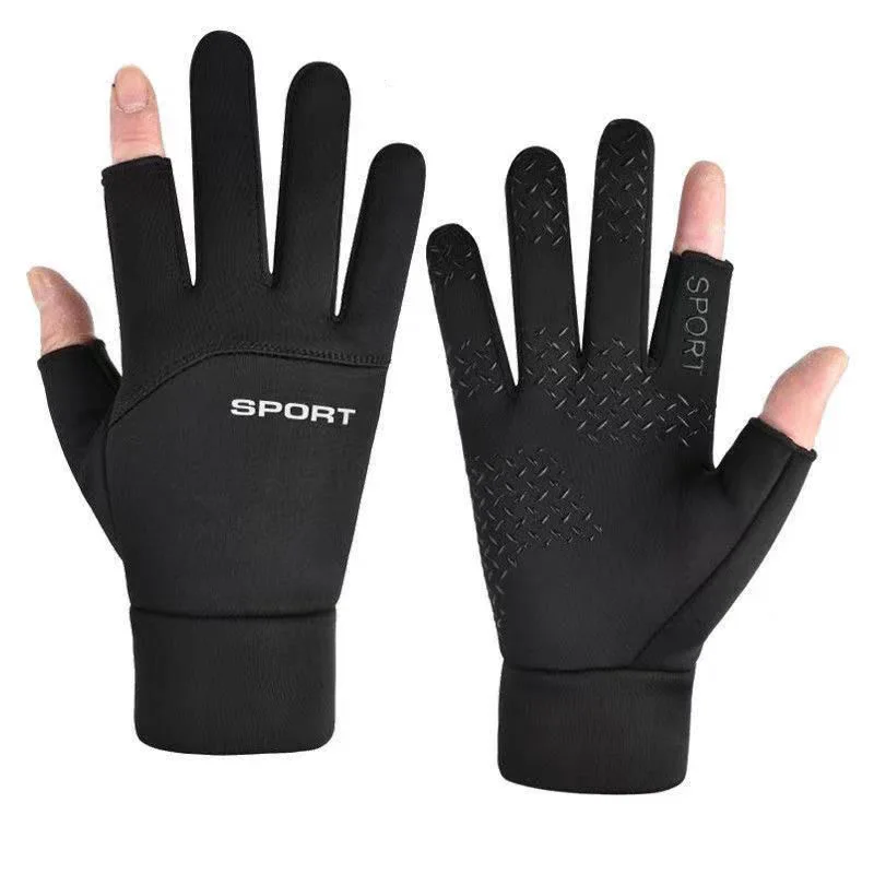 Winter Outdoor Sports Running Glove Warm Touch Screen Gym Fitness Full Finger Gloves For Men Women Knitted Magic Gloves 6