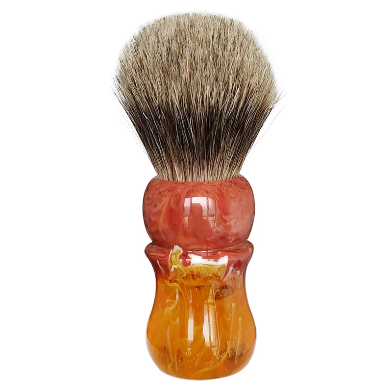 Dscosmetic Best Badger Hair Shaving Brush Bear Resin Handle Shave Brush For Man Shaving