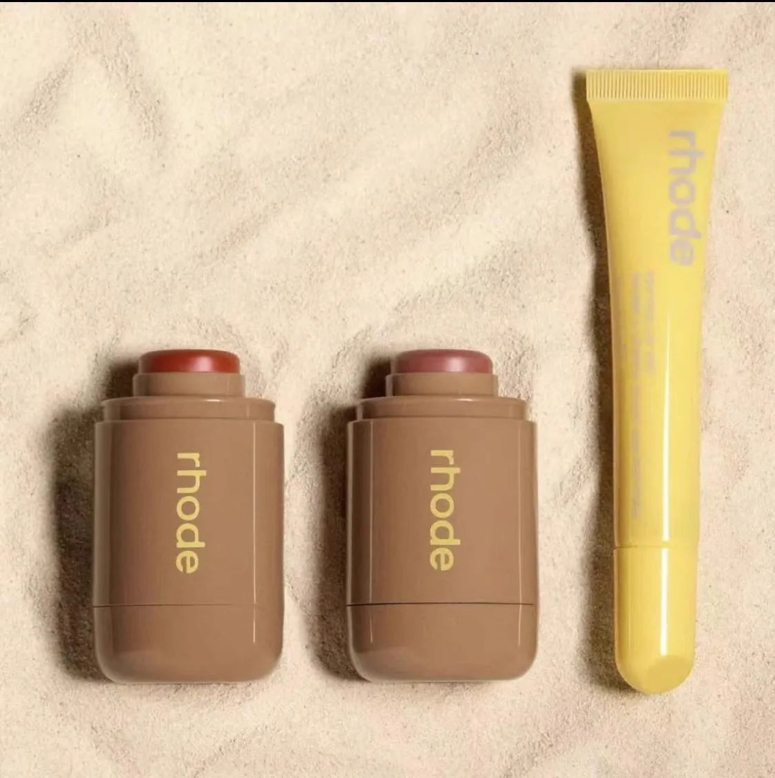 2025 New Lemontini Lip Gloss Ribbon Pbj Espresso Vanilla Lemon Pocket Blush Sun soak Tan Line Lipstick Lip Glaze Balm Blusher