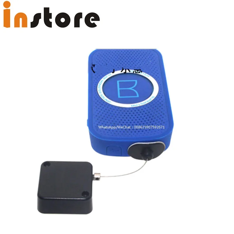50 Pieces Hot Sale High Quality And 1.5 Meter Anti-Theft Retractable Display Pull Box Recoiler For Glasses,Jewelry,Mobile Phone