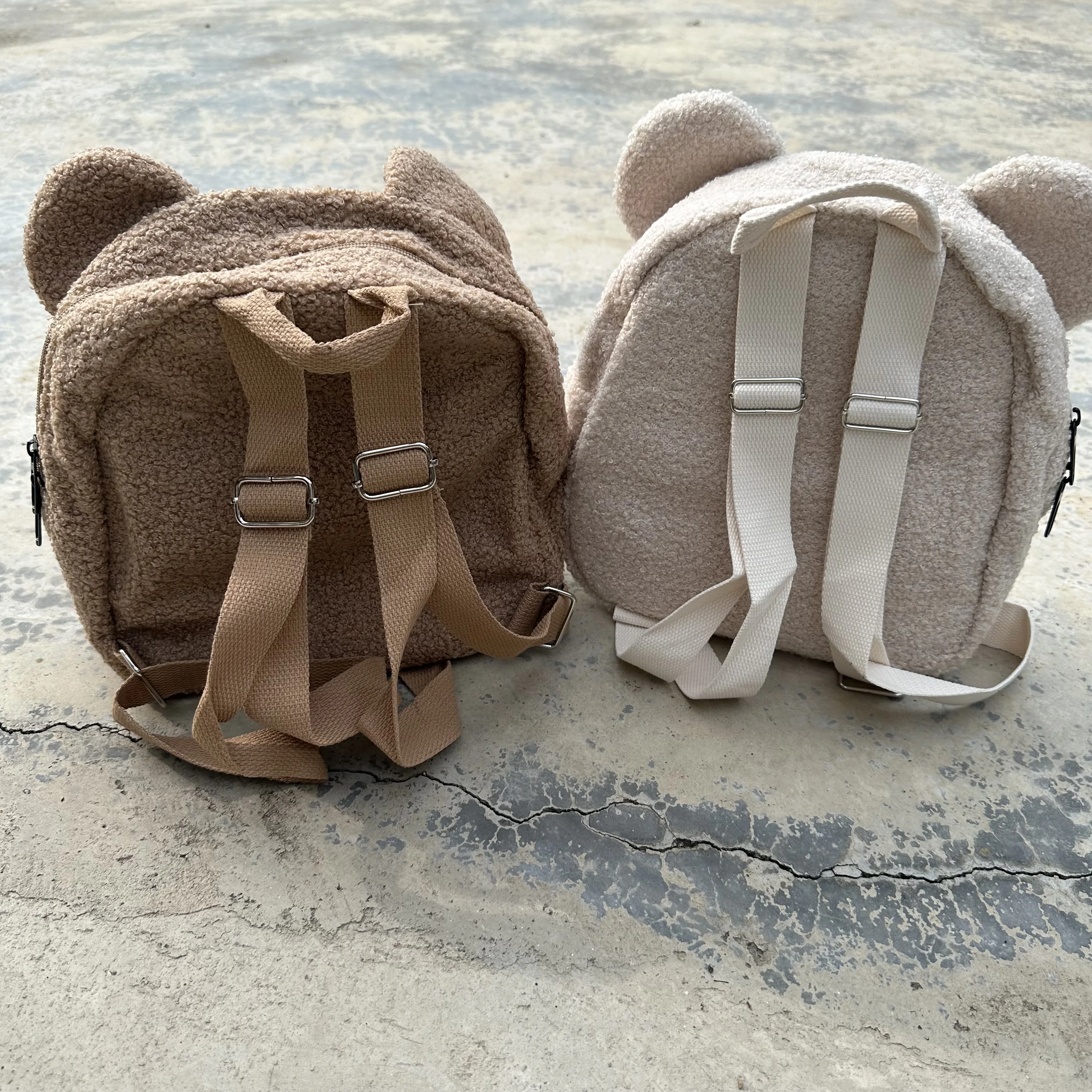 Lightweight Plush Bear Toddler Backpack – Personalized Embroidered Kids Bag with Custom Name, Ideal Gift for Boys and Girls Bags & Storage Items Small backpacks