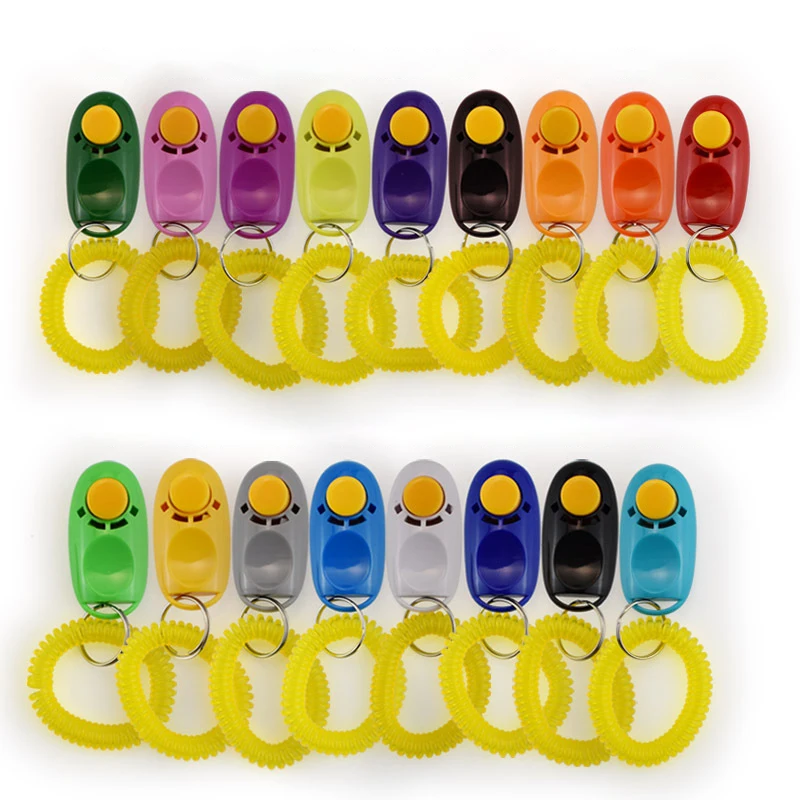 Portable Dog Training Whistle Clicker Dog Clicker Toys Pet Training Pet Supplies Sound Trainer Tools