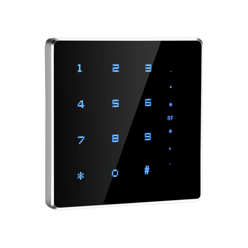 금속 초박형 터치 카드 리더기 NFC 액세스 제어 Wiegand 26/34 125khz 키 카드 리더기13.56mh zsmall Internet of Thing devic