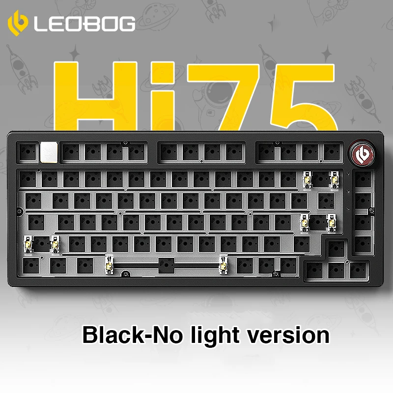 LEOBOG Hi75 75% カスタムベアボーンキーボード有線アルミキーボード