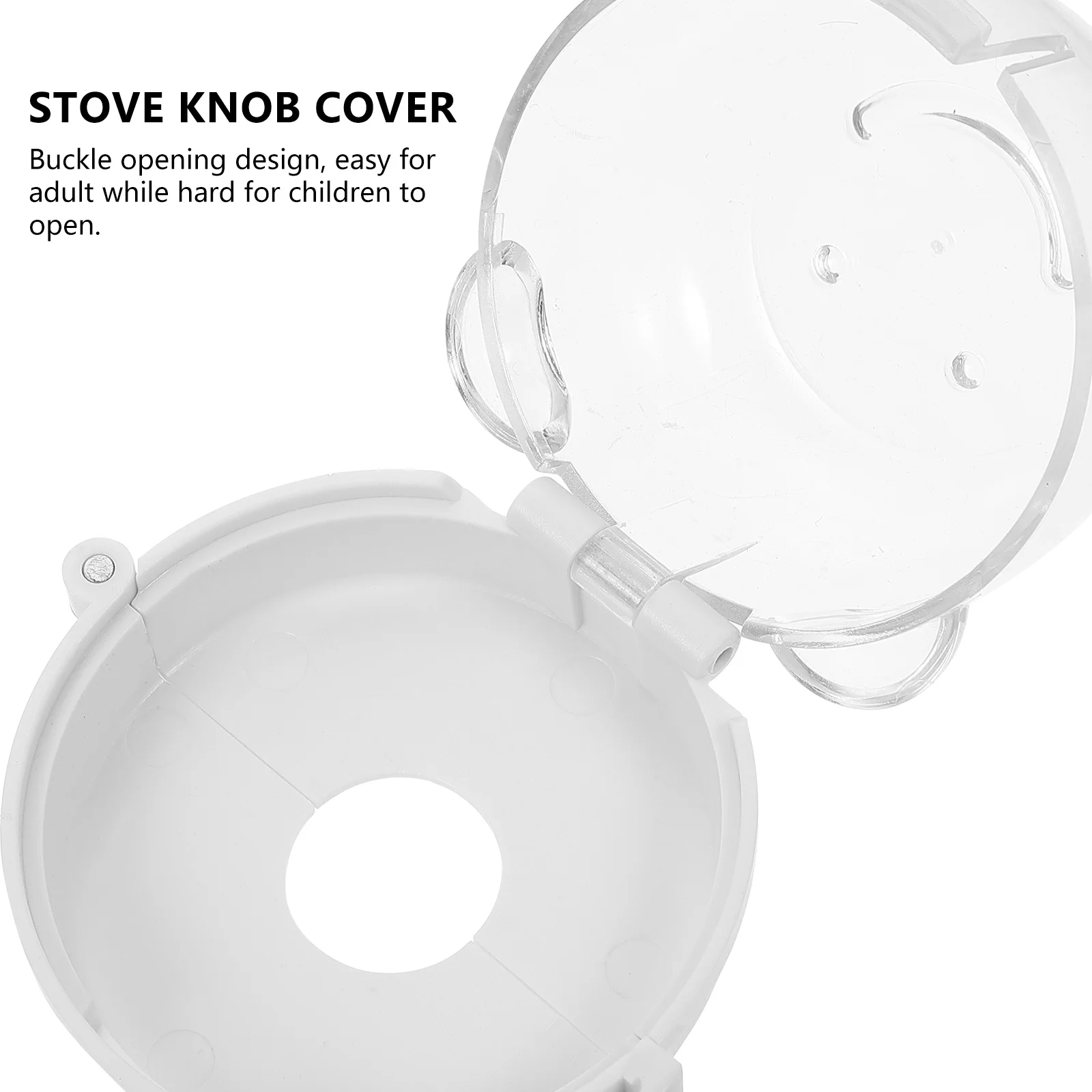 3Pcs Gas Stove Cover Knob Protectors Child Safety Baby Proof Locks Nonslip High Temp Stove Safety Covers Kitchen Guard Gas Knob
