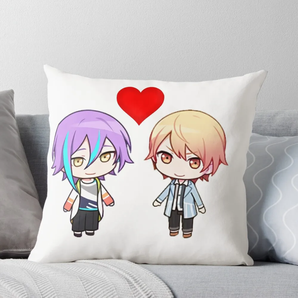 

rui kamishiro tenma tsukasa in love project sekai ruikasa Throw Pillow Decorative Sofa Cushion Cushions Home Decor Plaid Sofa