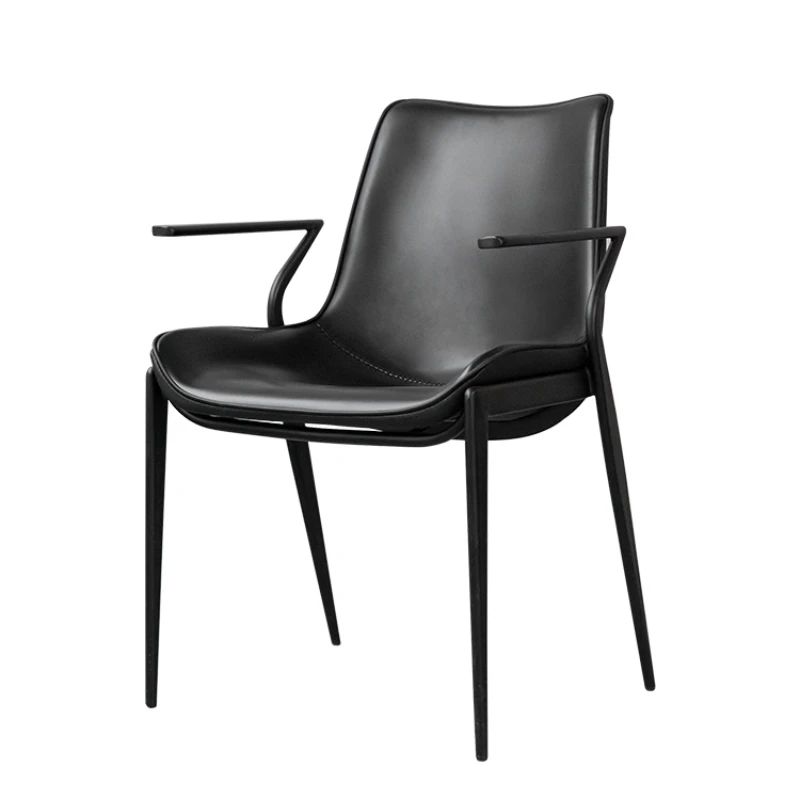 

Подлокотник Xl, обеденное кресло, итальянское седло, кожаное обеденное кресло, спинка, стул, офисный стол