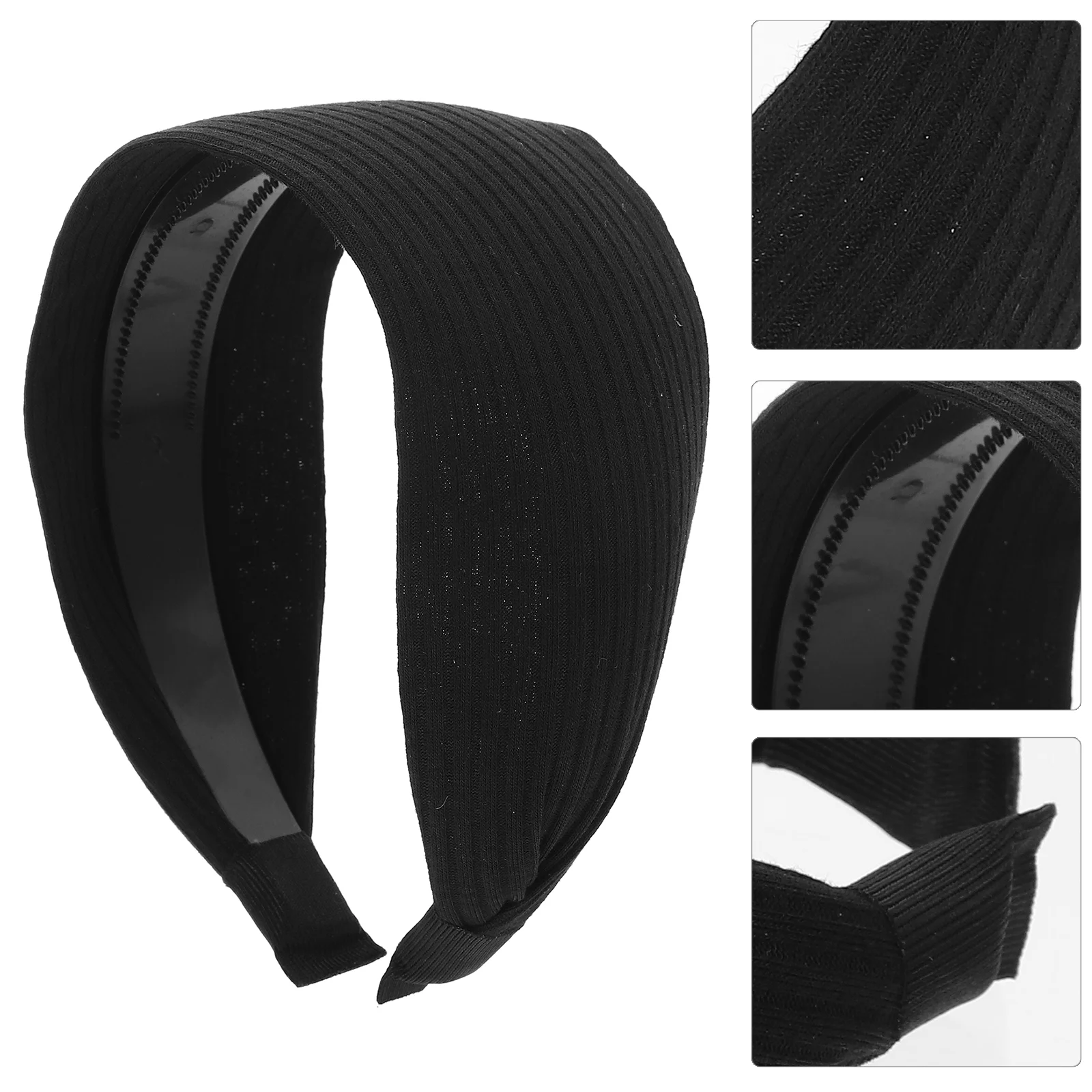 

Simple and Versatile Broadside Headband Miss Hairbands Knitting Wide Headbands For Women