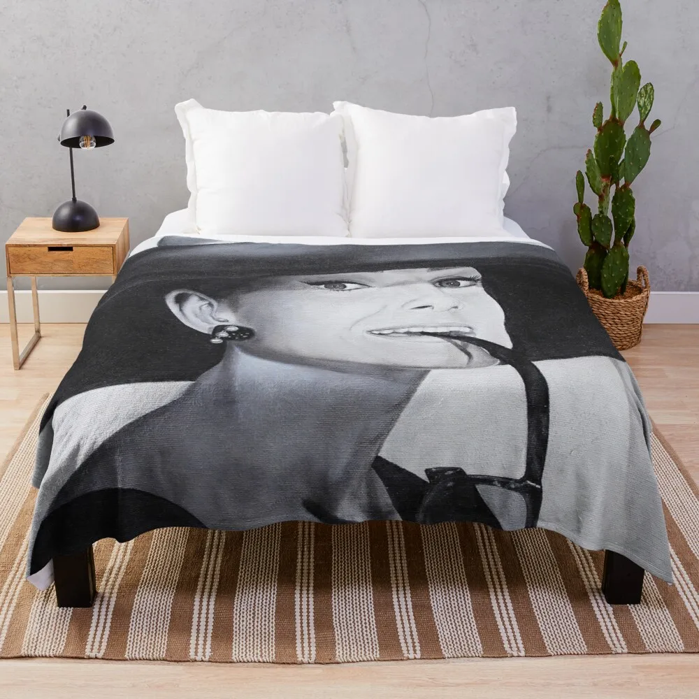 

Одеяло для завтрака от тиффани, большое вязаное Клетчатое одеяло для пикника, одеяло из синтетической кожи