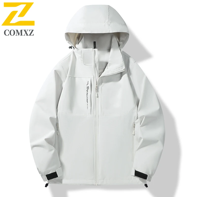 EIAO Unisex School Windbreaker  Spring Autumn Waterproof Windproof Group Uniform Outdoor Jacket Hiking Camping Lightweight Coat