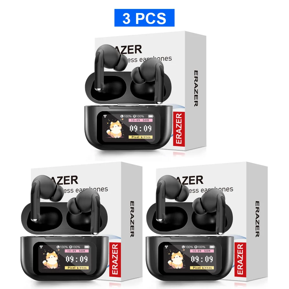 ERAZER Airs Pro Wireless Bluetooth Earphones with Touch Controls and ANC Noise Cancellation