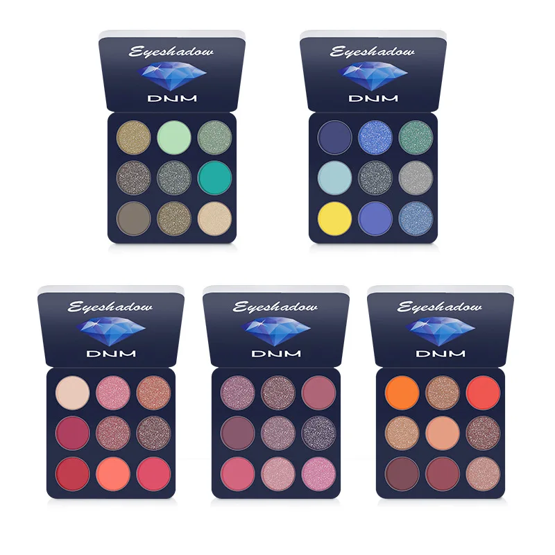 Eye Shadow Eye Shadow Plate Glitter Pearlescent Matte