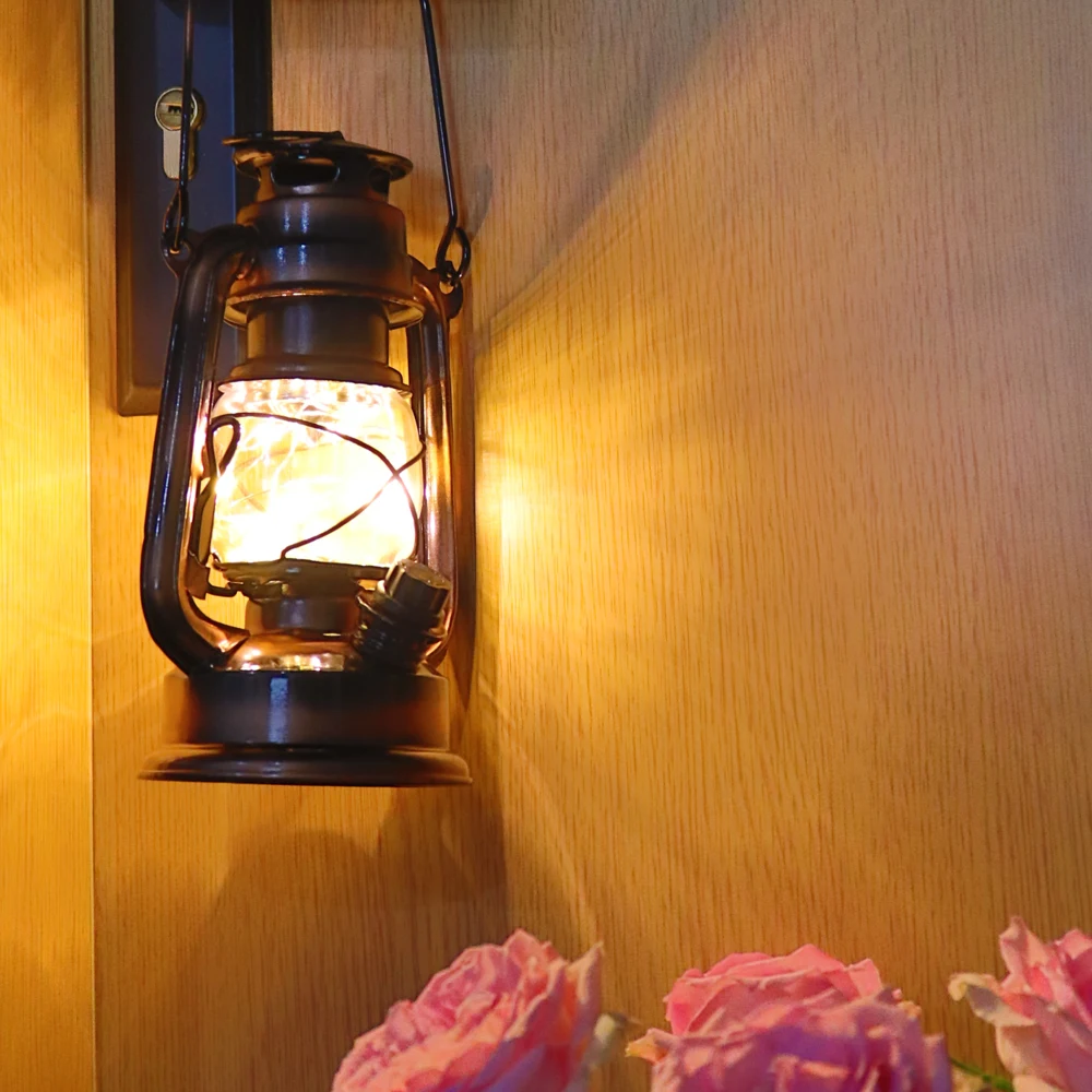 

Wholesale Portable Small Vintage European Kerosene Pendant Lamps For Store Bar Decor Bedroom Bedside Outdoor Camping Lights