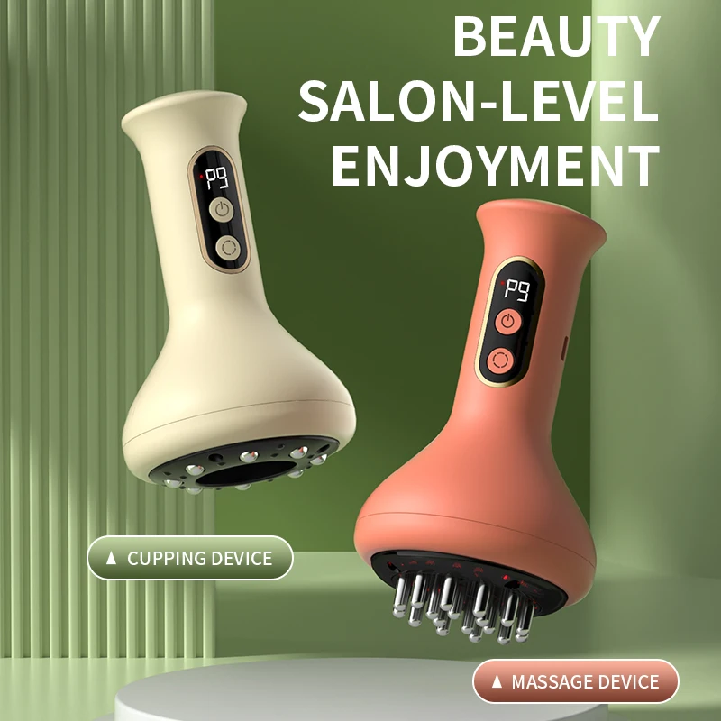 Rechargeable ABS Meridian Scraping Massager for Body Shaping