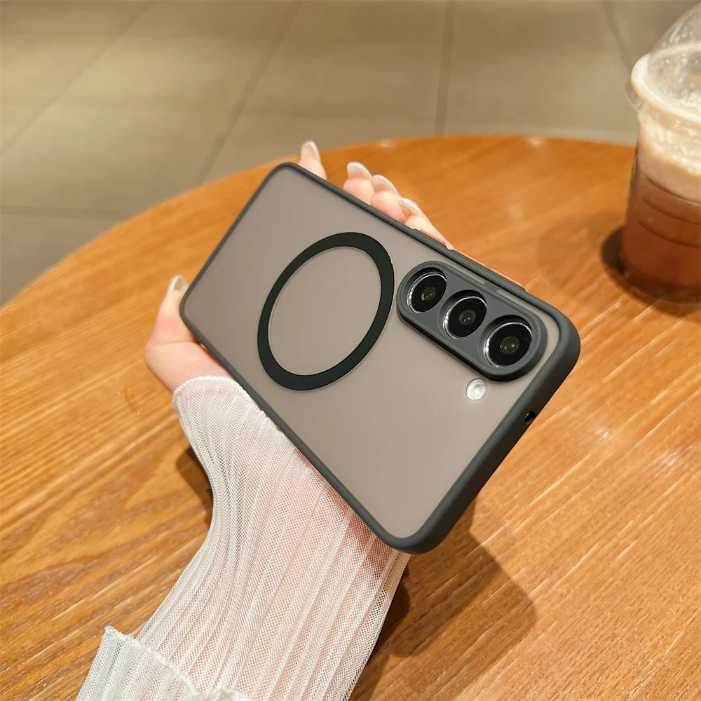 Business Matte MagSafe Wireless Charging Case