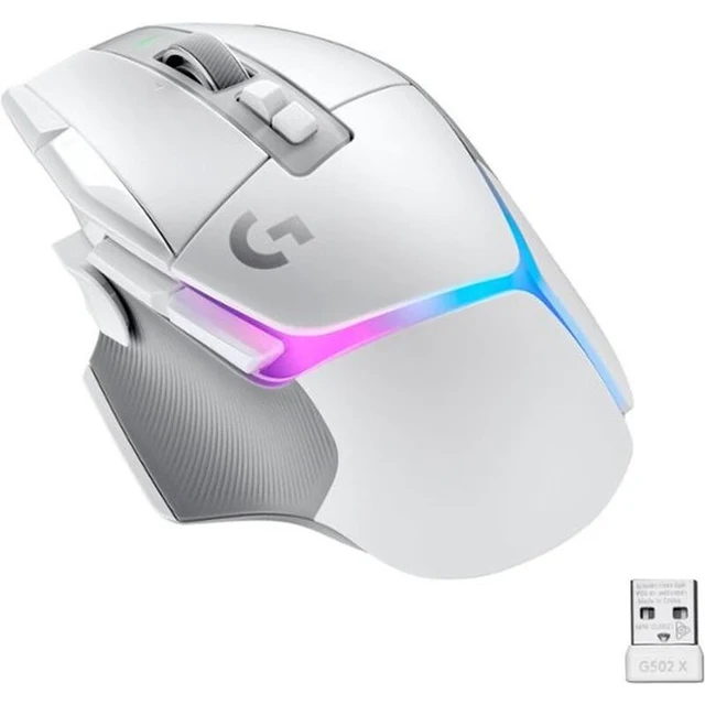 100% New Original Logitech G502 X Wireless Gaming Mouse G502X LIGHTSPEED  25K Hero Optical Sensor Programming Gaming Mice New - AliExpress