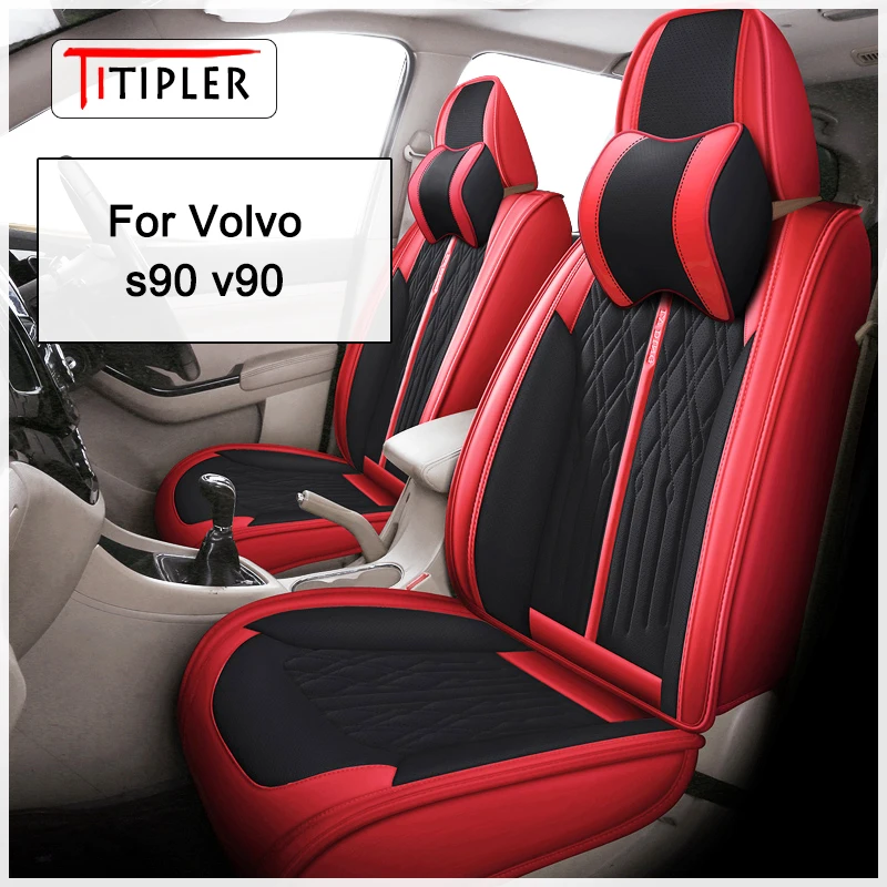 

Автомобильный чехол на сиденье для Volvo S90 V90, автомобильные аксессуары, интерьер (1 сиденье)