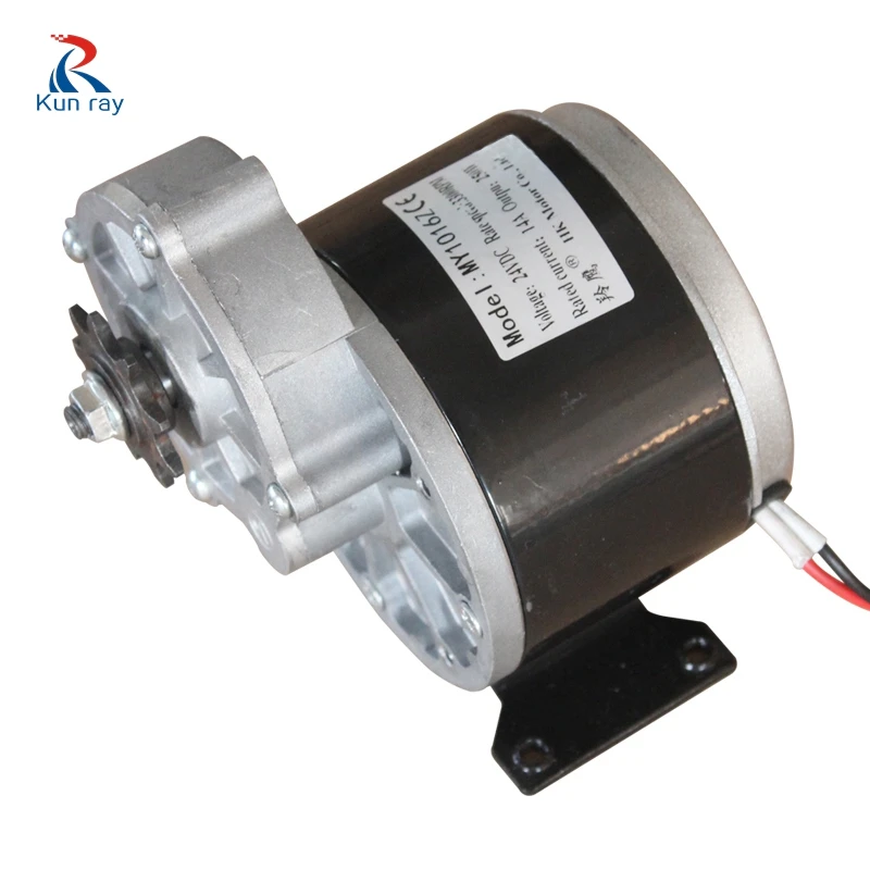 

Hot Selling MY1016Z 12V/24V 250W Kids Scooter Electric DC Permanent Magnet Brushed Gear Motor