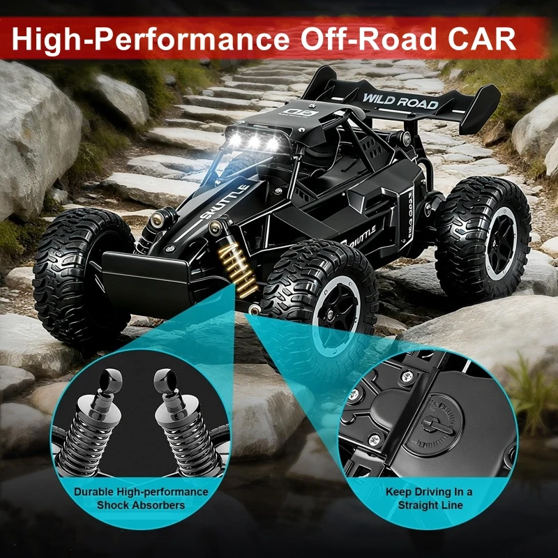 1:16 RC Car Remote Control Cars 2WD Radio Buggy Truck Drift Racing