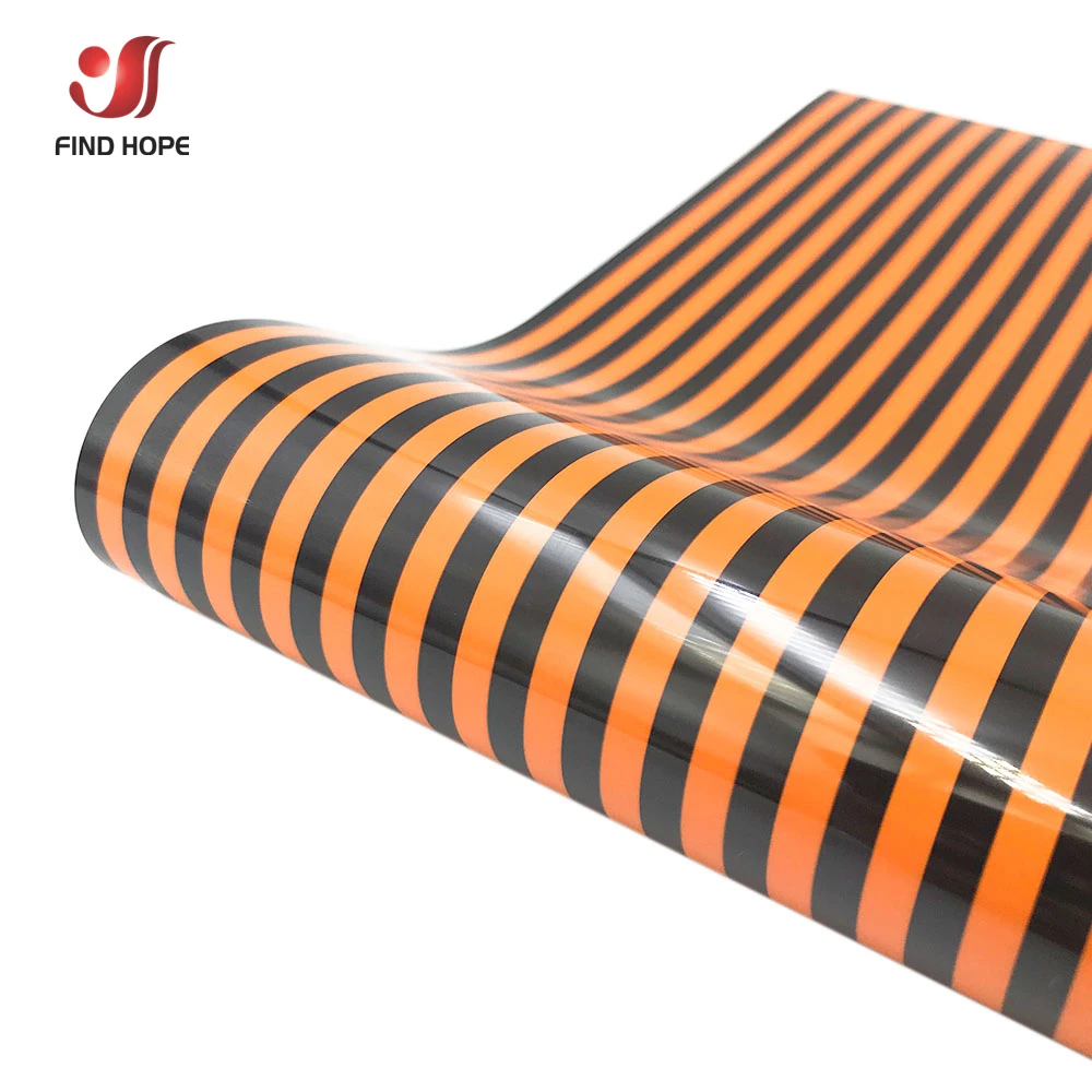 Striped Stars Pattern Heat Transfer Vinyl for Apparel and Accessories