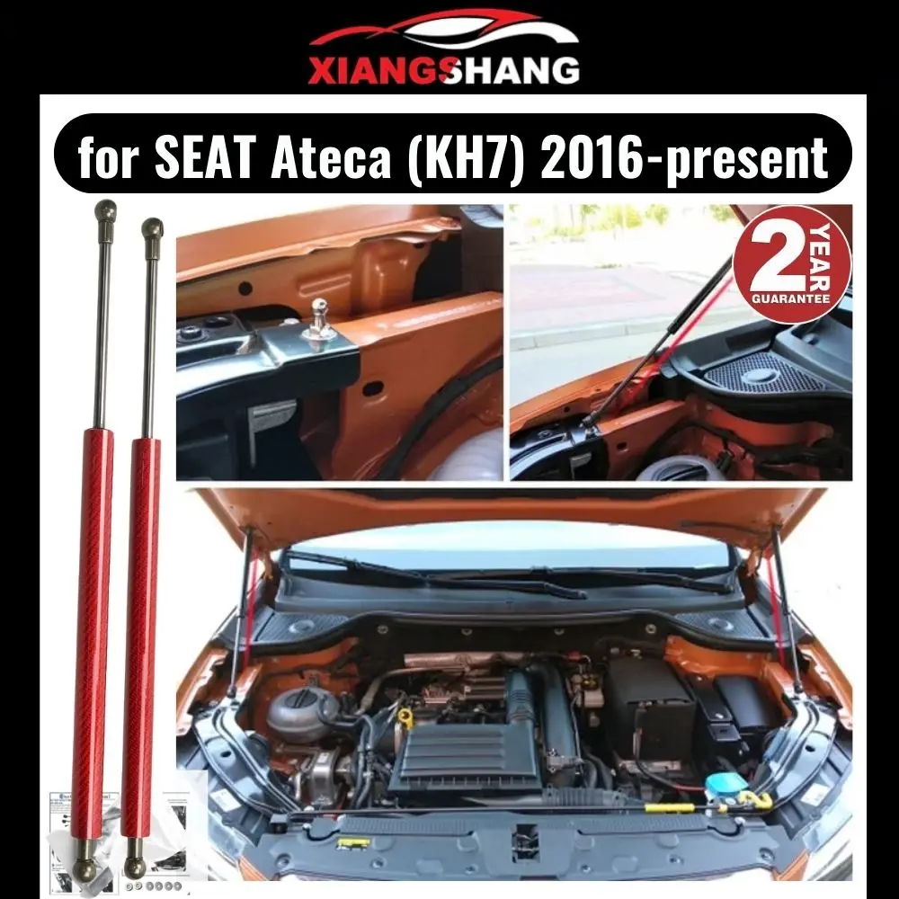 Ammortizzatore Cofano Per Seat Ateca (Kh7) 2016-Presente Per Cupra Ateca 2016-Presente Cofano Anteriore Modifica Ammortizzatore Molle A Gas
